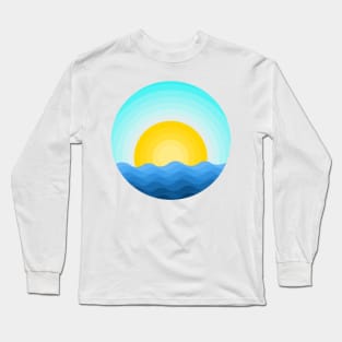 Summertime ocean Long Sleeve T-Shirt